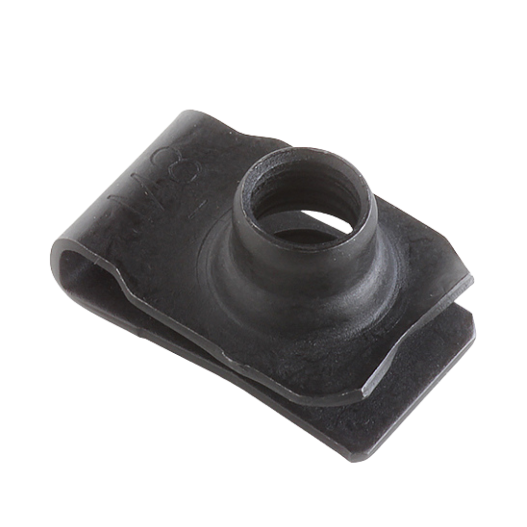 M8 X 1.25 MULTI-THRD UNUT SHRT BLK PH & OIL, PNEL RNGE .8-4.0, CTR HOLE TO EDGE 14.48 (LUGS080025-4)