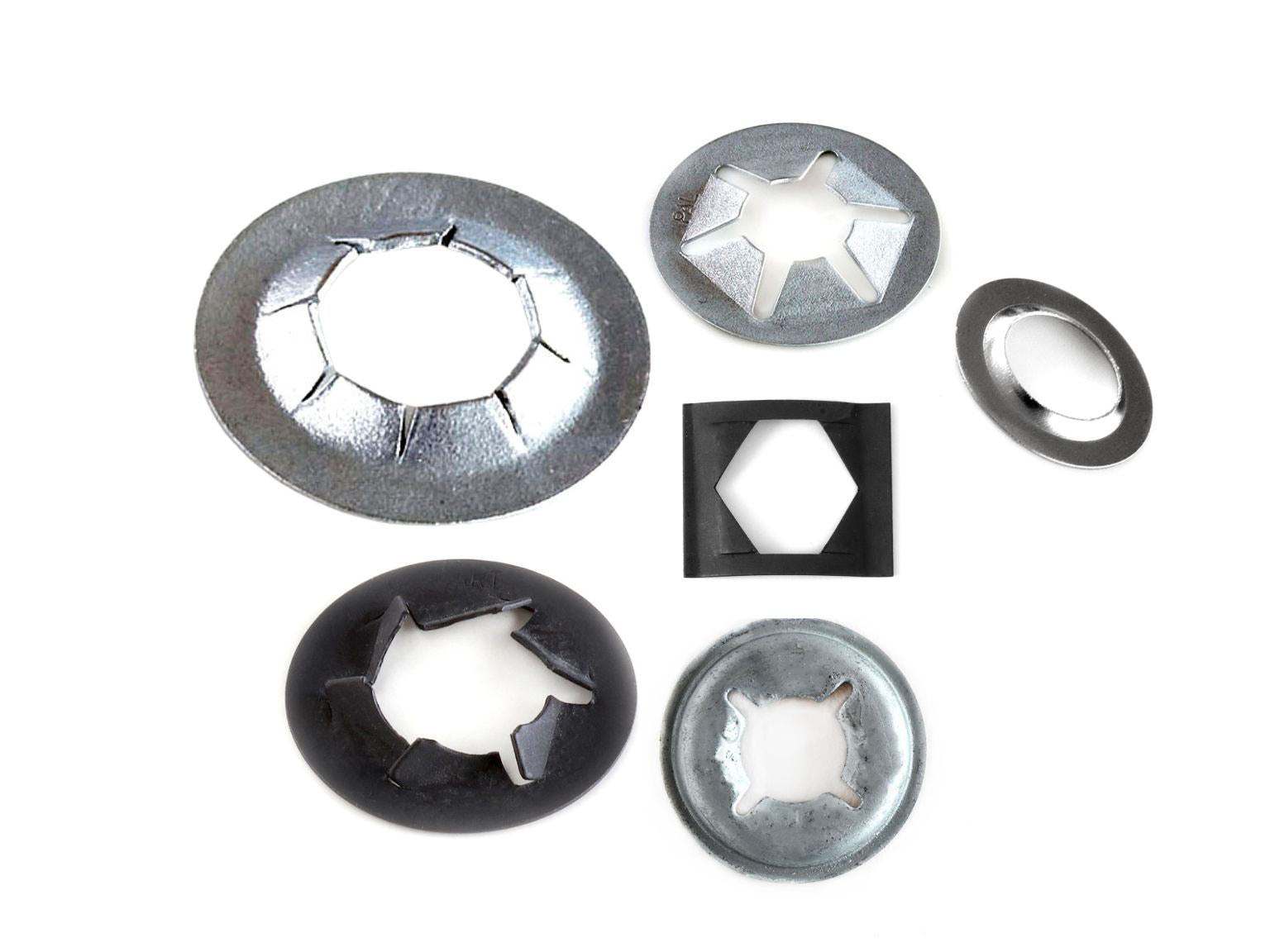 4 Types of Push-On Fasteners