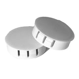 SHORTY PLUG WHITE 6/6 NYLON, .062 PANEL THK., .375 HOLE DIA., .47 HEAD DIA.
