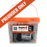 2-3/4" Duplex Screws – 25 lb Bucket (Preorder Only)