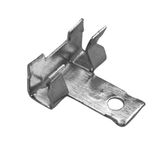 U-CLIP ZINC ELECTROPLATE, PANEL RANGE .120-.125, LENGTH .245-.275, WIDTH .490-.510