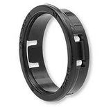 SHORTY BUSHING BLACK 6/6 NYLON, .750 HOLE DIA., .63 INSIDE DIA., .83 HEAD DIA.,