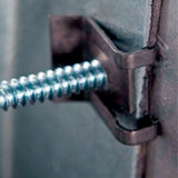 1/4-20 U TYPE NUT BLACK PHOS & OIL, .062-.125 PANEL RANGE, .540-.560 LENGTH, .490-.510 WIDTH