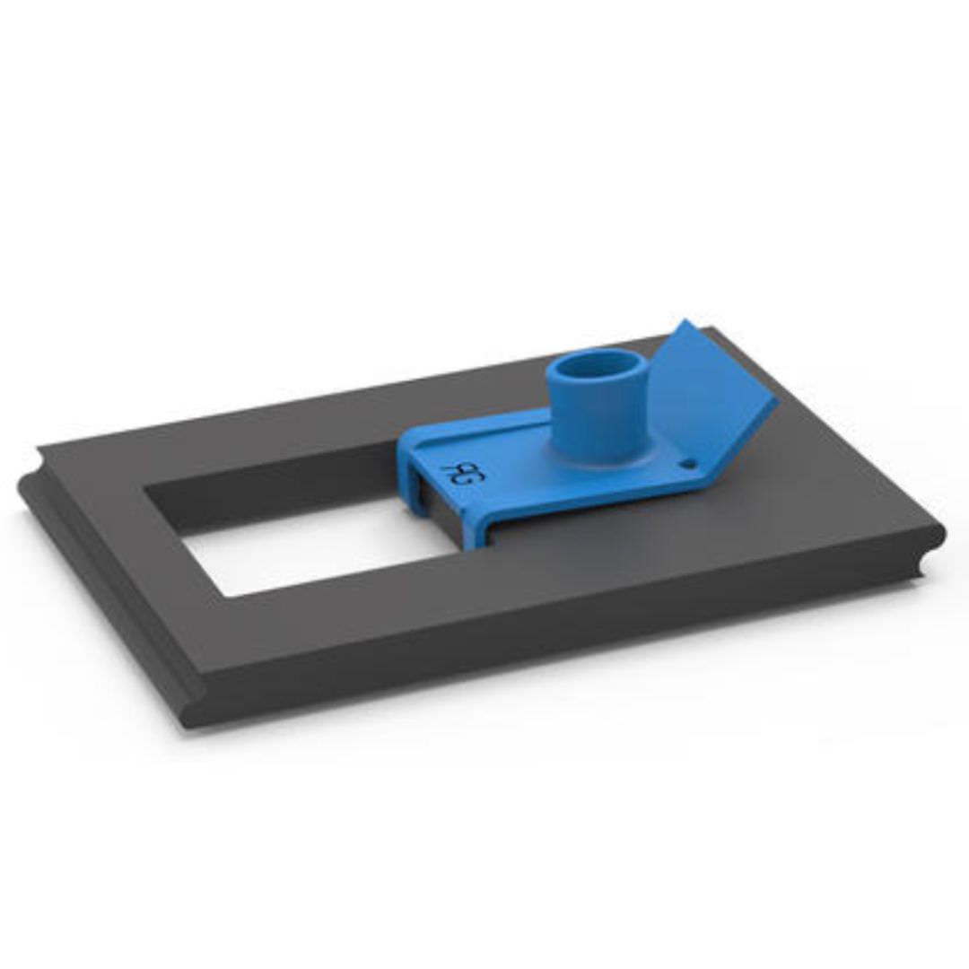 5/16-18 MULTI-THREAD U NUT BLACK PHOS & OIL, PNL RNGE .025-.15, CTR HOLE TO EDGE .50 (LUGS561863-4)