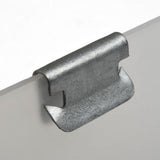 U TYPE CLIP BLACK PHOS & OIL, .245-.255 PANEL RANGE, .360 LENGTH .500 WIDTH (C45931-014-4)