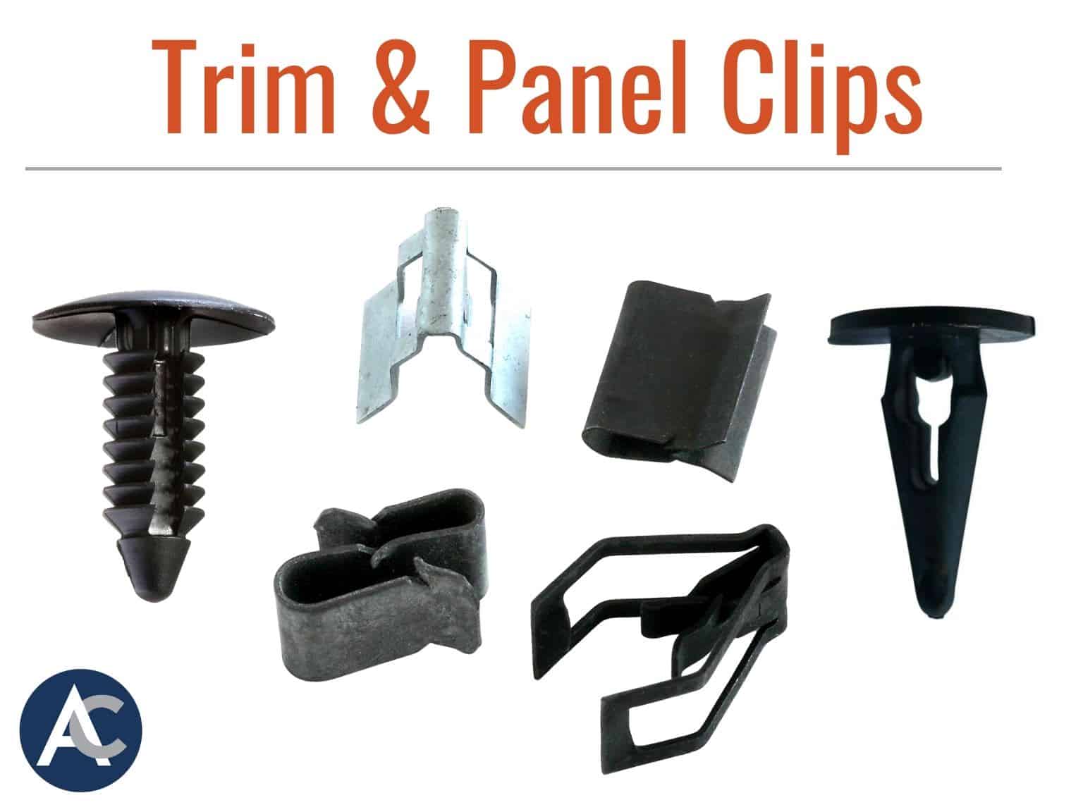 Trim & Panel Clips: Snap or Slide-On - Supply / Advance Components