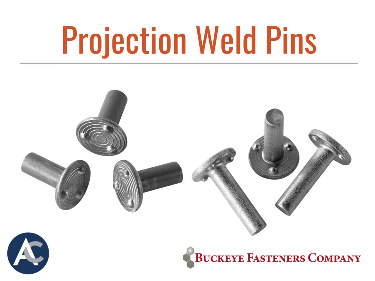 Projection Weld Pins Advance Components