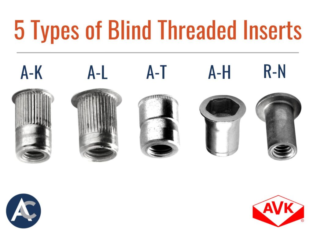 AVK Inserts 5 Types