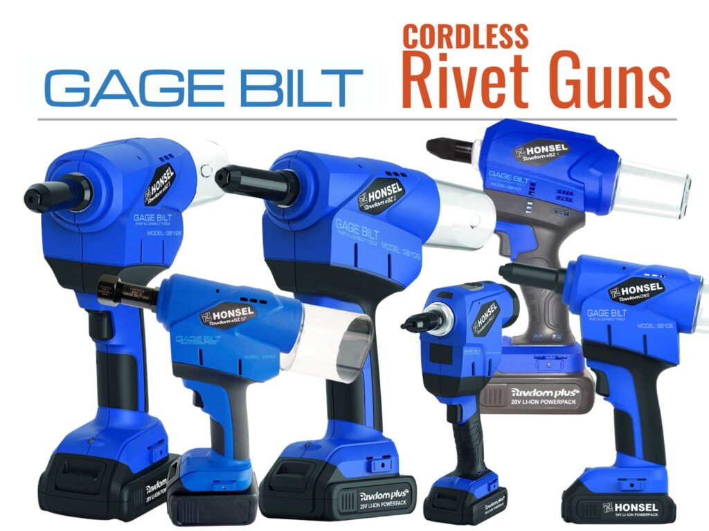 Gage Bilt Cordless Rivet Tools